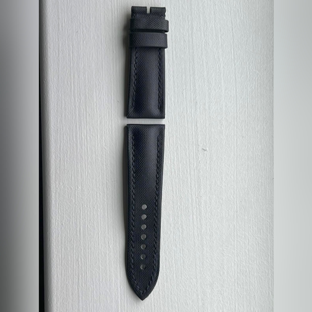 Blancpain Navy Blue Canvas Strap/Band